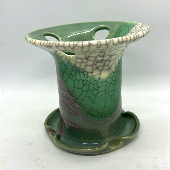 Deborah Shapiro Art Pottery Brush Holder